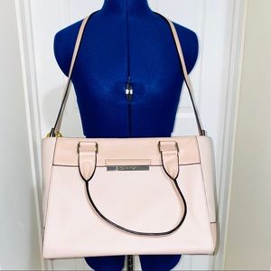 NWOT Calvin Klein Medium Pinkish Baige Satchel